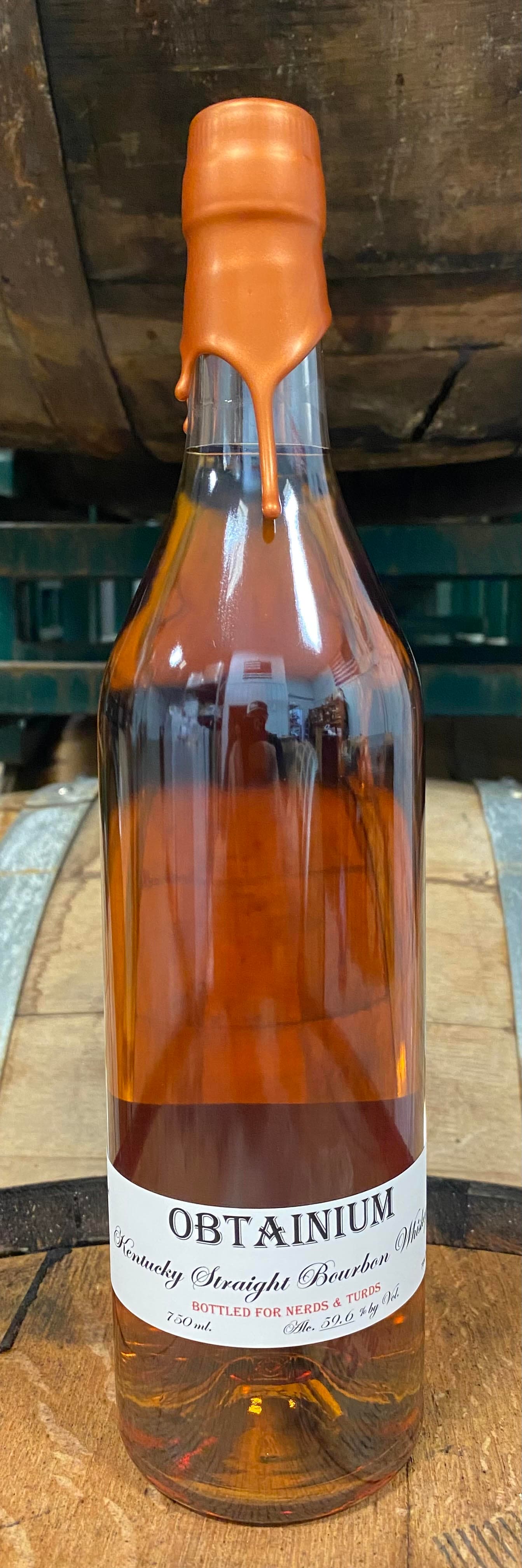 8 year Kentucky Bottle front